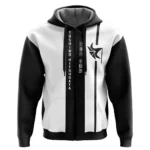 Spiritual Weight Zipper Hoodie, Simple Anime Zipper Hoodie ANI007122525187