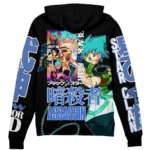 Action Comedy Blend Zipper Hoodie, Anime Streetwear Zip Hoodie ANI007122525189