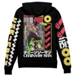 Sharp Madness Zipper Hoodie, Anime-Inspired Zipper Hoodie ANI007122525218