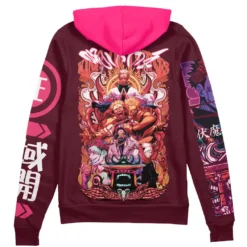 Energy Focus Zipper Hoodie, Anime Lounge Zip Hoodie ANI007122525227