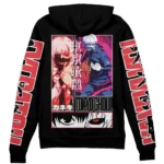 Quiet Strain Zipper Hoodie, Anime Style Zipper Hoodie ANI007122525243