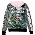 Focused Blade Zipper Hoodie, Anime Lifestyle Hoodie ANI007122525245