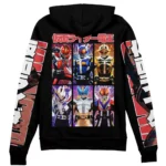 Moral Choice Combat Zipper Hoodie, Anime Urban Zipper Hoodie ANI007122525255