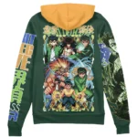 Inner Power Awakening Zipper Hoodie, Everyday Anime Zipper Hoodie ANI007122525272