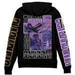 Fierce Growth Zipper Hoodie, Anime Casual Outerwear Hoodie ANI007122525276