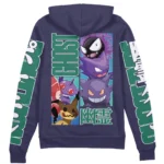 Light Courage Zipper Hoodie, Anime Casual Zip Hoodie ANI007122525277