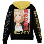 Youth Gang Conflict Zipper Hoodie, Anime-Inspired Zipper Hoodie ANI007122525291