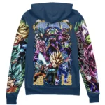 Inner Force Zipper Hoodie, Anime Lounge Zip Hoodie ANI007122525307