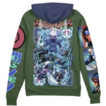 Storm Will Zipper Hoodie, Simple Anime Zipper Hoodie ANI007122525312