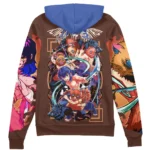 Shadow Advance Zipper Hoodie, Lightweight Anime Zip Hoodie ANI007122525314