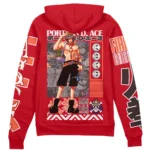Brave Course Zipper Hoodie, Anime Lounge Zip Hoodie ANI007122525317