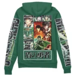 Harsh World Setting Zipper Hoodie, Anime Zip-Up Hoodie ANI007122525320