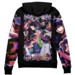 Battle Awareness Zipper Hoodie, Anime Casual Zip Hoodie ANI007122525340