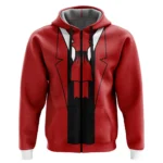 Anti-Hero Narrative Zipper Hoodie, Anime Streetwear Zip Hoodie ANI007122525342