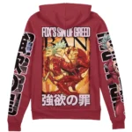 Supernatural Combat Zipper Hoodie, Simple Anime Zipper Hoodie ANI007122525352