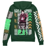 Relentless Push Zipper Hoodie, Anime Urban Zipper Hoodie ANI007122525370