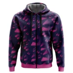 Unorthodox Battle Rhythm Zipper Hoodie, Simple Anime Zipper Hoodie ANI007122525380
