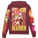 Skill Building Zipper Hoodie, Anime Zip-Up Hoodie ANI007122525382