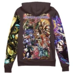 Generational Power Clash Zipper Hoodie, Anime Style Zipper Hoodie ANI007122525395