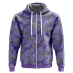 Bold Resolve Zipper Hoodie, Anime Urban Zipper Hoodie ANI007122525398