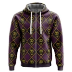 Strange Power Continuum Zipper Hoodie, Anime Everyday Zip Jacket ANI007122525401