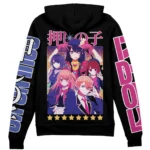 Private Pain Zipper Hoodie, Anime Casual Zip Hoodie ANI007122525412