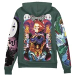 Gentle Moral Lessons Zipper Hoodie, Simple Anime Zipper Hoodie ANI007122525430