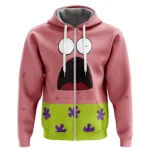 Cartoon Spirit Zipper Hoodie, Anime Daily Wear Hoodie ANI007122525437