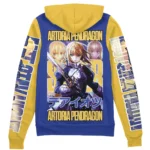 Destiny Path, Chosen Resolve, Timeless Conflict, Heroic Spirit, Oath Bound, Eternal Struggle, Mythic Will, Battle Legacy, Sacred Contract, Fated Clash, Soul Covenant, Legendary Call, Fixed Outcome, Endless Cycle, Honor Code Zipper Hoodie, Anime-Inspired Zipper Hoodie ANI007122525454