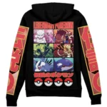 Friendly Power Zipper Hoodie, Simple Anime Zipper Hoodie ANI007122525462