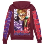 Emotional Depth Zipper Hoodie, Anime Casual Outerwear Hoodie ANI007122525468