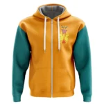 Training Spirit Zipper Hoodie, Everyday Anime Zipper Hoodie ANI007122525500