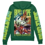 Balanced Growth Zipper Hoodie, Anime Lounge Zip Hoodie ANI007122525507