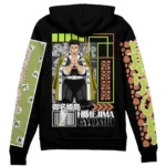 Inner Flame Zipper Hoodie, Anime Fan Zip Hoodie ANI007122525524