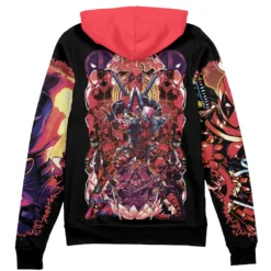 Timeless Power Zipper Hoodie, Comfortable Anime Zip Hoodie ANI007122525528