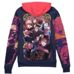 Calm Intensity Zipper Hoodie, Anime Street Zipper Hoodie ANI007122525532