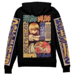 Power Discipline Zipper Hoodie, Comfortable Anime Zip Hoodie ANI007122525541