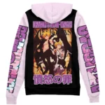 Friendship Narrative Zipper Hoodie, Anime Streetwear Zip Hoodie ANI007122525558