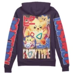 Light Courage Zipper Hoodie, Anime Lounge Zip Hoodie ANI007122525566