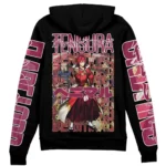 Calm Power Zipper Hoodie, Anime Casual Outerwear Hoodie ANI007122525594