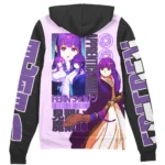 Reflection Beyond Battles Zipper Hoodie, Simple Anime Zipper Hoodie ANI007122525603