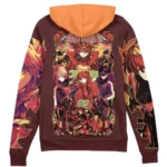 Internal War Energy Zipper Hoodie, Lightweight Anime Zip Hoodie ANI007122525648