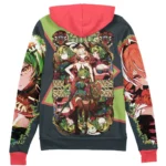 Street Conflict Zipper Hoodie, Anime Streetwear Zip Hoodie ANI007122525658