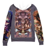 Harsh Will Zipper Hoodie, Anime Urban Zipper Hoodie ANI007122525667