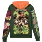 Strategic Patience Zipper Hoodie, Anime Zip-Up Hoodie ANI007122525670