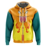 Clean Resolve Zipper Hoodie, Lightweight Anime Zip Hoodie ANI007122525682