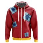 Open Horizon Zipper Hoodie, Anime Street Zipper Hoodie ANI007122525683