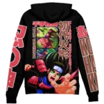 Warrior Code Zipper Hoodie, Anime Urban Zipper Hoodie ANI007122525692