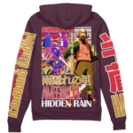 Lone Warrior Zipper Hoodie, Anime Fan Zip Hoodie ANI007122525694