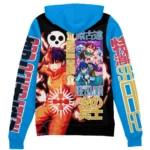Burning Resolve Zipper Hoodie, Comfortable Anime Zip Hoodie ANI007122525697